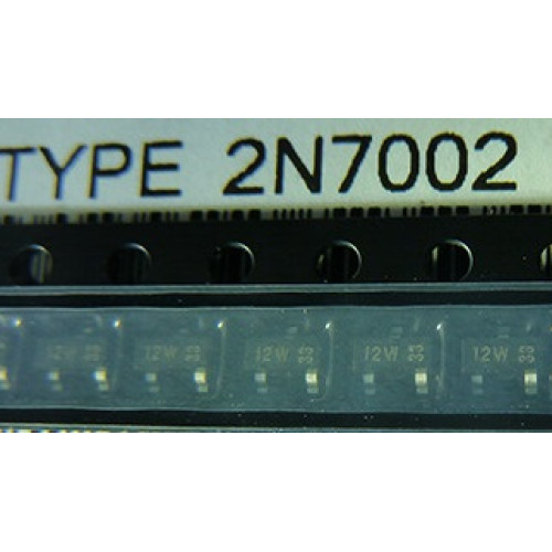 2N7002  12W SOT-23  MOS 100pcs