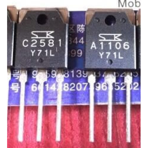 2SA1106 2SC2581 A1106 C2581 Pair 5PCS/LOT