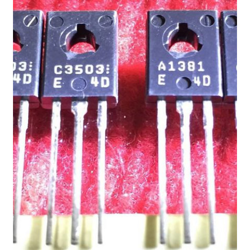 2SA1381 2SC3503 A1381 C3503 New Pair 5PCS/LOT