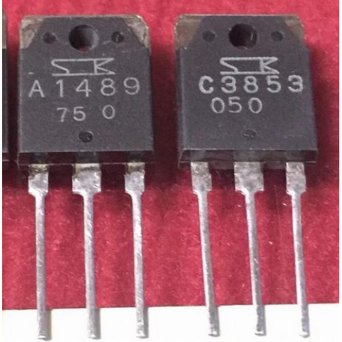 2SA1489 2SC3853 A1489 C3853 SANKEN Pair 5PCS/LOT