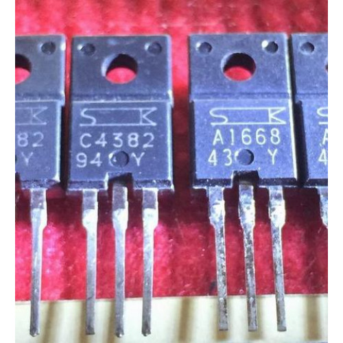 2SA1668 2SC4382 A1668 C4382 New SANKEN Pair 5PCS/LOT