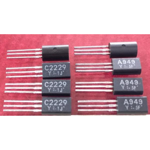 2SA949-Y 2SC2229-Y A949 C2229 New Pair 5PCS/LOT