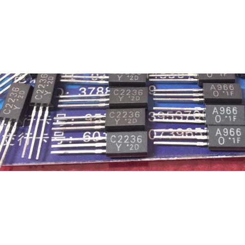 2SA966 2SC2236 A966 C2236 New Pair 5PCS/LOT