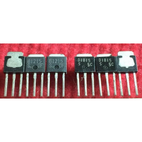 2SB1215 2SD1815 B1215 D1815 TO-251 Pair 5PCS/LOT