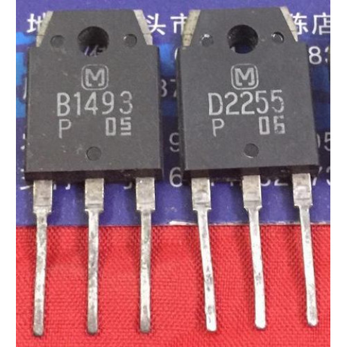 2SB1493 2SD2255 B1493 D2255 used Pair 5PCS/LOT