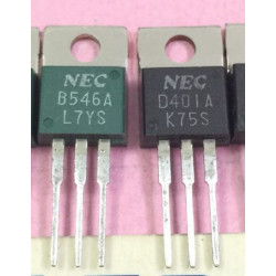 2SB546A 2SD401A B546A D401A NEC 1black 1green Pair 5PCS/LOT