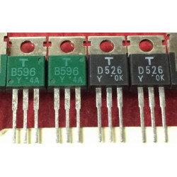 2SB596 2SD526 B596 D526 New Toshiba Pair 5PCS/LOT