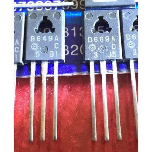 2SB649A 2SD669A B649A D669A New Pair 5PCS/LOT