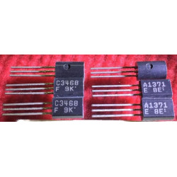 2SC3468 2SA1371 C3468 A1371 TO-92L Pair 5PCS/LOT