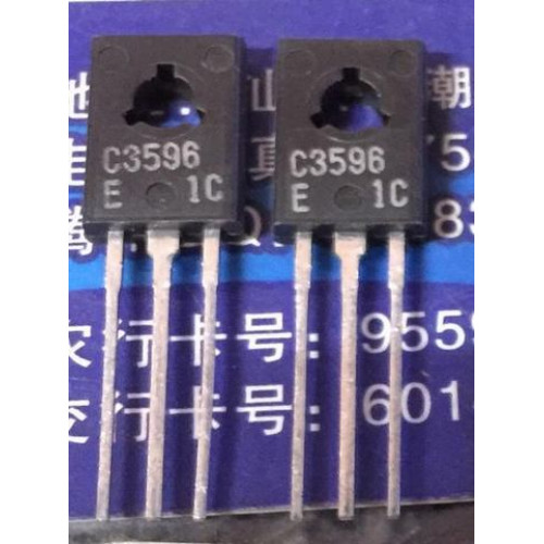 2SC3596 C3596 New TO-126 5PCS/LOT