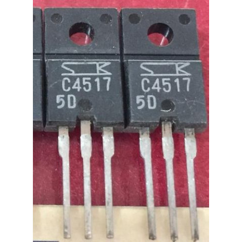 2SC4517 2SC4517A C4517 New TO-220F 5PCS/LOT