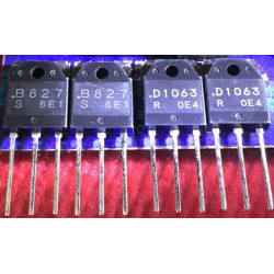 2SD1063 2SB827 D1063 B827 New Sanyo Pair 5PCS/LOT