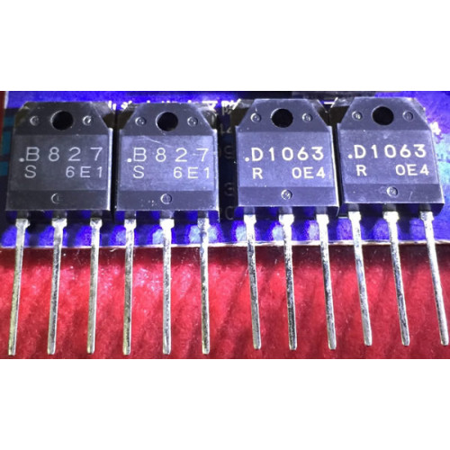 2SD1063 2SB827 D1063 B827 New Sanyo Pair 5PCS/LOT