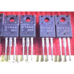 2SD1666 2SB1133 D1666 B1133 New Sanyo Pair 5PCS/LOT