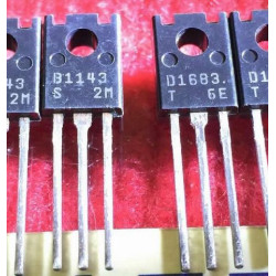 2SD1683 2SB1143 D1683 B1143 TO-126 Pair 5PCS/LOT