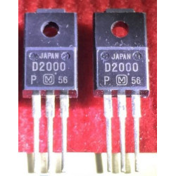 2SD2000 D2000 TO-220F 5PCS/LOT