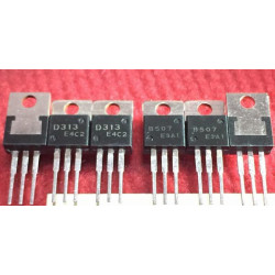 2SD313 2SB507 D313 B507 Sanyo Pair 5PCS/LOT