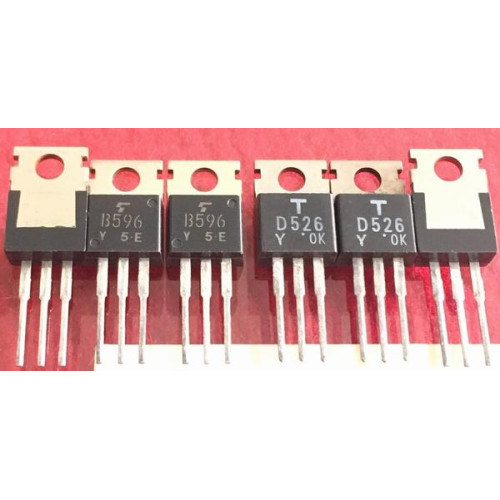 2SD526 2SB596 D526 B596 New Toshiba Pair 5PCS/LOT