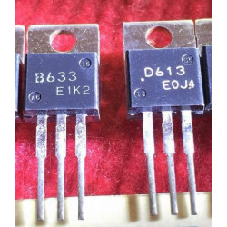 2SD613 2SB633 D613 B633 New Pair 5PCS/LOT