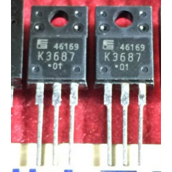 2SK3687 K3687 TO-220F 5PCS/LOT