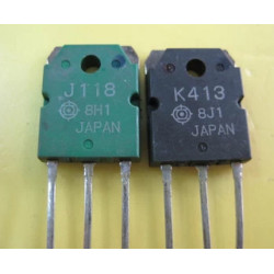 2SK413 2SJ118 K413 J118 used and test pair