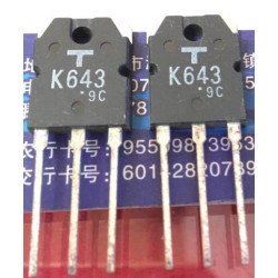 2SK643 K643 TO-3P 5PCS/LOT