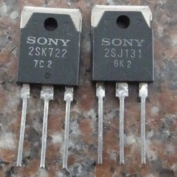 2SK722 2SJ131 New Sony Pair