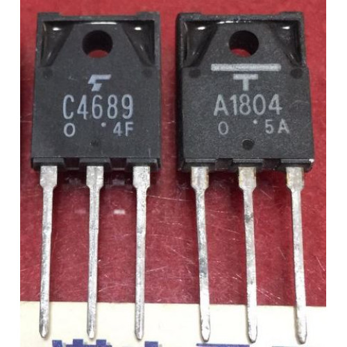 2SC4689 2SA1804 C4689 A1804 Toshiba Matched pair