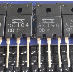 2SC6104/2SA2198/C6104/A2198 pair 5pcs/lot