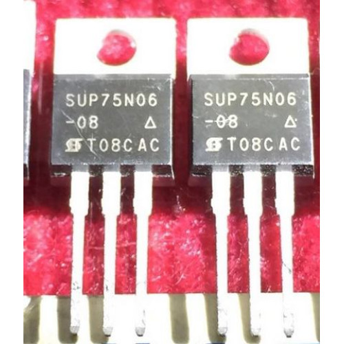 SUP75N06 SUP75N06-08 75N06 TO-220 5pcs/lot