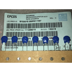 EPCOS B72207S250K S07K25GS2 S07K25 7mm 5pcs/lot