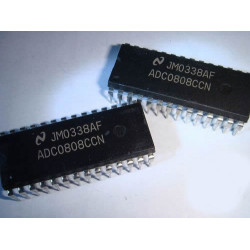 ADC0808CCN ADC0808CCV ADC0808 DIP/PLCC5pcs/lot