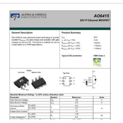 AO6415 10pcs/lot