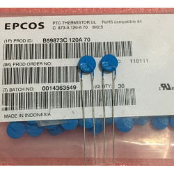 EPCOS  B59873C120A70 C873-A 120-A 70 8X2.5 5pcs/lot