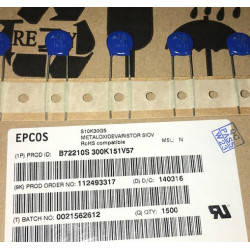 EPCOS varistor B72210S300K151V57 S10K30G5 S10K30 10pcs/lot