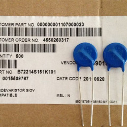 EPCOS varistor B72214S151K101 S14K150 14MM 10pcs/lot