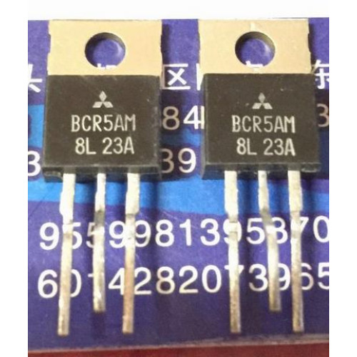 BCR5AM-8L New TO-220 Thyristor 5PCS/LOT