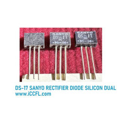 DS-17 SANYO RECTIFIER DIODE SILICON DUAL