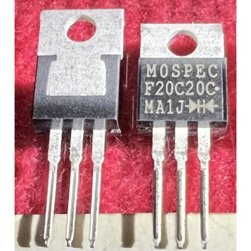 F20C20C 20A 200V TO-220 MOSPE 5PCS/LOT