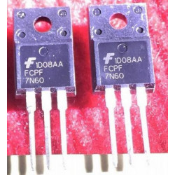 FCPF7N60 7N60 Fairchild TO-220F 5PCS/LOT