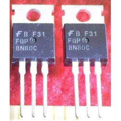 FQP8N80C 8N80C 8N80 Fairchild TO-220 5PCS/LOT