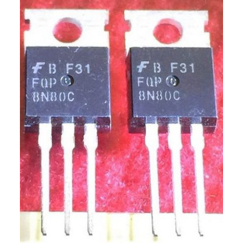 FQP8N80C 8N80C 8N80 Fairchild TO-220 5PCS/LOT