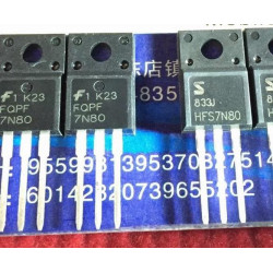 FQPF7N80 HFS7N80 7N80 TO-220F 5PCS/LOT