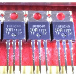 IRFBC40 New IR TO-220 5PCS/LOT