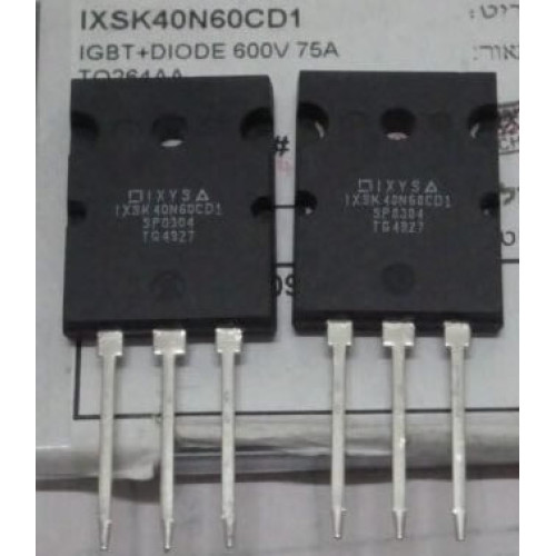 IXSK40N60CD1 TO-3PL MOS 5PCS/LOT