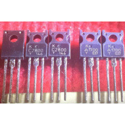 KTC2800 KTA1700 2SC2800 2SA1700 C2800 A1700 Pair 5PCS/LOT