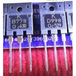 KTD998 KTB778 2SD998 2SB778 D998 B778 Pair 5PCS/LOT