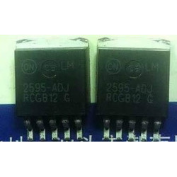 LM2595-ADJ ON TO-263-5 5PCS/LOT