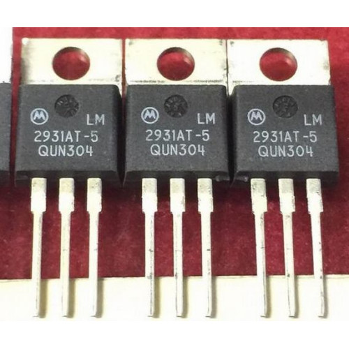 LM2931AT-5 2931AT-5 2931 Motorola TO-220 5PCS/LOT