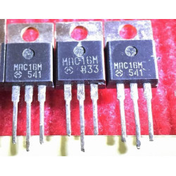 MAC16M used Motorola TO-220 Thyristor 5PCS/LOT